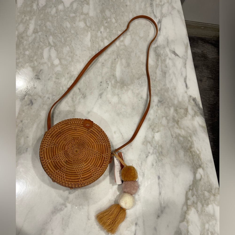 Straw bohemian bag. Brand new with tags